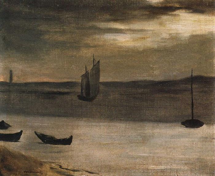 Edouard Manet Le Bassin dArcachon oil painting image